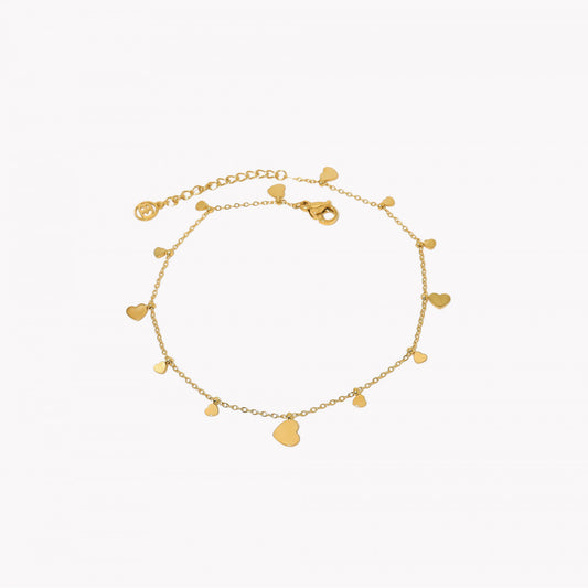 Pulseira corações