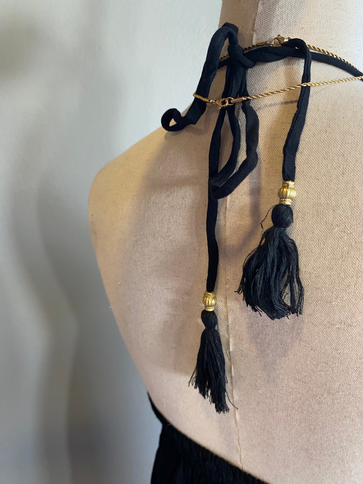 Vestido Boho Preto